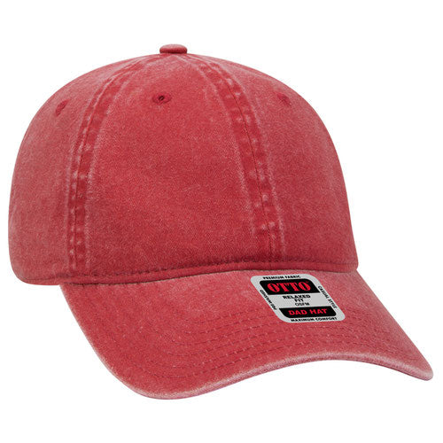 OTTO CAP 18-202 -  6 Panel Low Profile Dad Hat