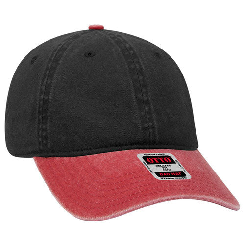 OTTO CAP 18-202 -  6 Panel Low Profile Dad Hat