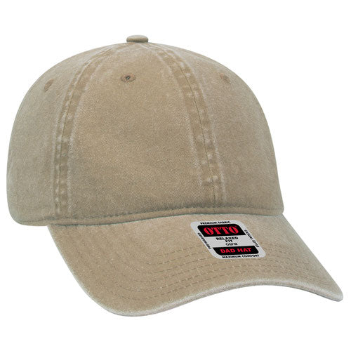 OTTO CAP 18-202 -  6 Panel Low Profile Dad Hat