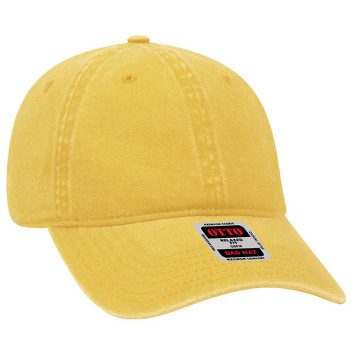 OTTO CAP 18-202 -  6 Panel Low Profile Dad Hat