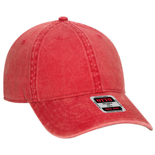 OTTO CAP® 18-711 - 6 Panel Low Profile Dad Hat