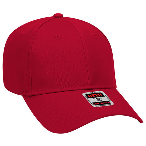 OTTO CAP® 19-061 - 6 Panel Low Profile Baseball Cap