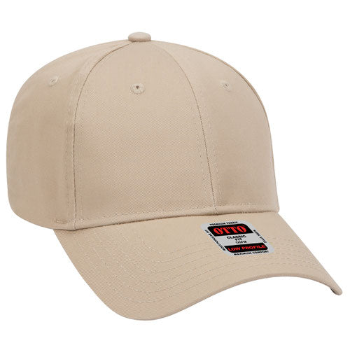 OTTO CAP® 19-061 - 6 Panel Low Profile Baseball Cap