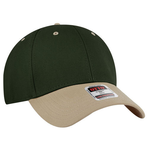 OTTO CAP® 19-251 - 6 Panel Low Profile Baseball Cap
