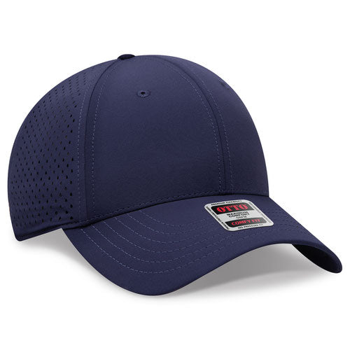 OTTO CAP® 19-5 - OTTO COMFY FIT® 6 Panel Low Profile Perforated Cap