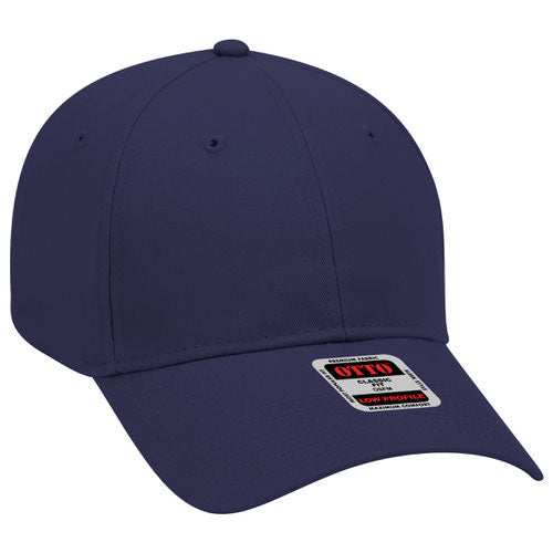 OTTO CAP® 19-503 - 6 Panel Low Profile Baseball Cap