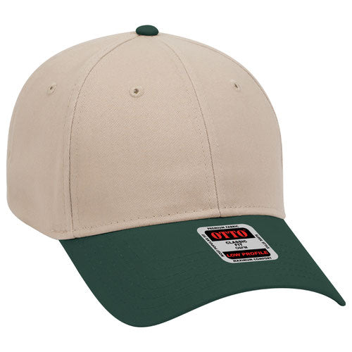 OTTO CAP® 19-503 - 6 Panel Low Profile Baseball Cap