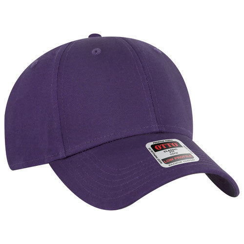 OTTO CAP® 19-536 - 6 Panel Low Profile Baseball Cap