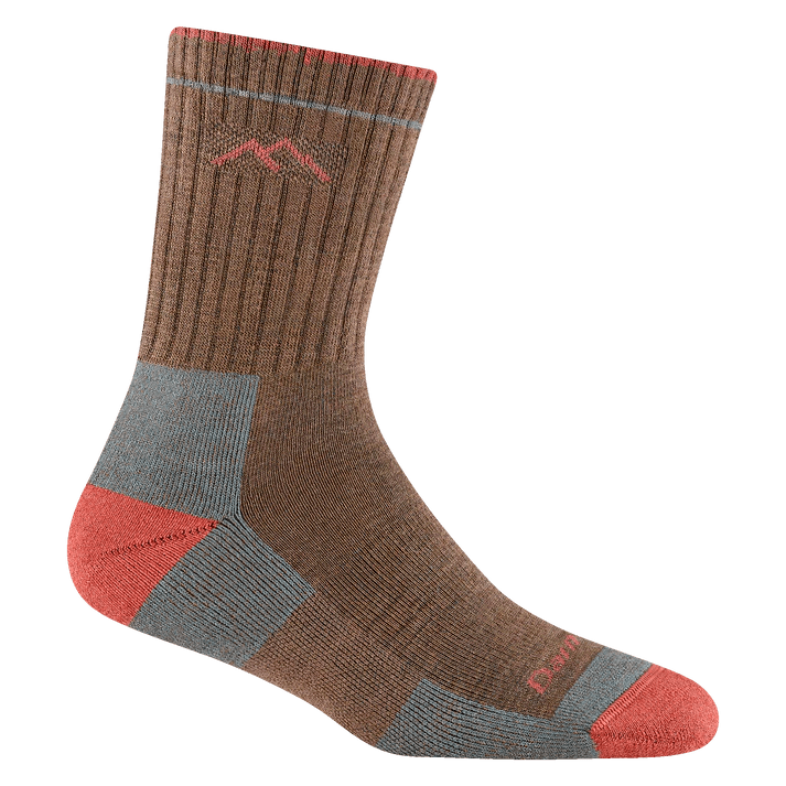 Darn Tough 1903 Hiker Crew Midweight Socks - Women's - Durable Merino Wool, Moisture-Wicking, Reinforced Cushioning for Hiking