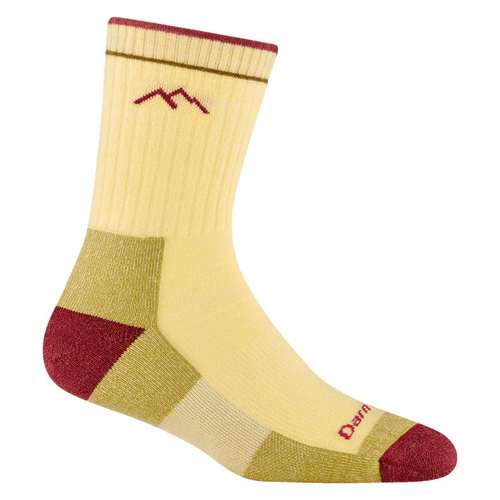 Darn Tough 1903 Hiker Crew Midweight Socks - Women's - Durable Merino Wool, Moisture-Wicking, Reinforced Cushioning for Hiking