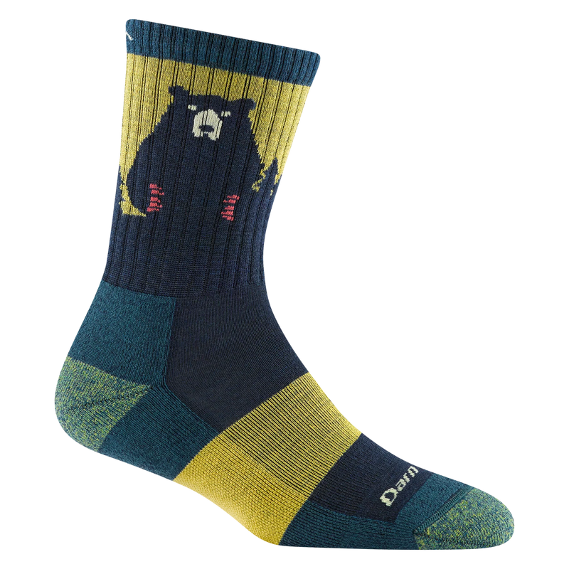 Darn Tough Women's Bear Town Lightweight Crew Socks – Comfortable, Durable, and Stylish for Everyday Wear