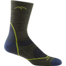 Darn Tough 1972 Light Hiker Micro Crew Lightweight Socks - Men's - Breathable Merino Wool, Lightweight Cushion, Seamless Comfort for Hiking