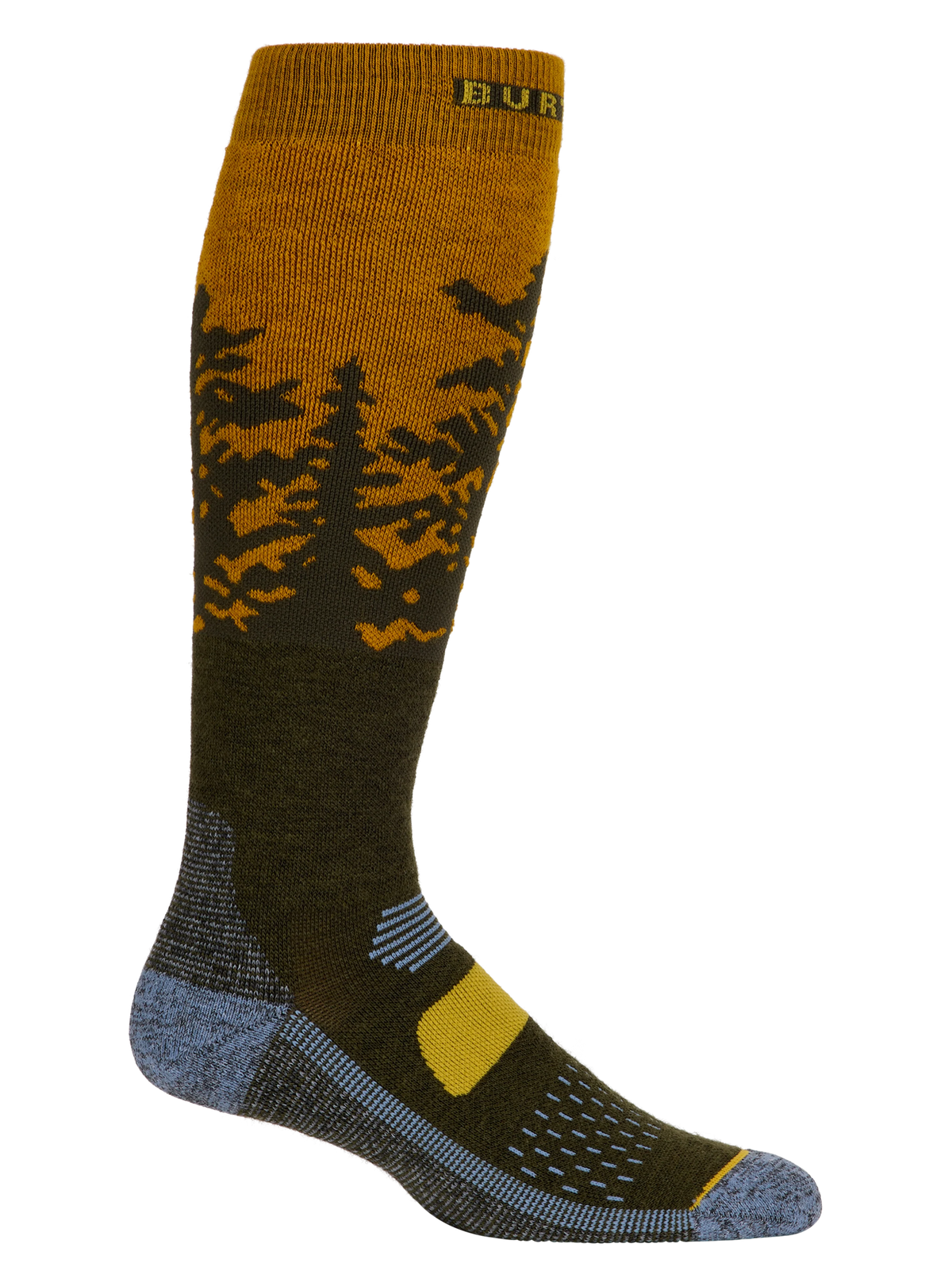 Burton Performance Midweight Snowboard Socks Men's - Sunrise