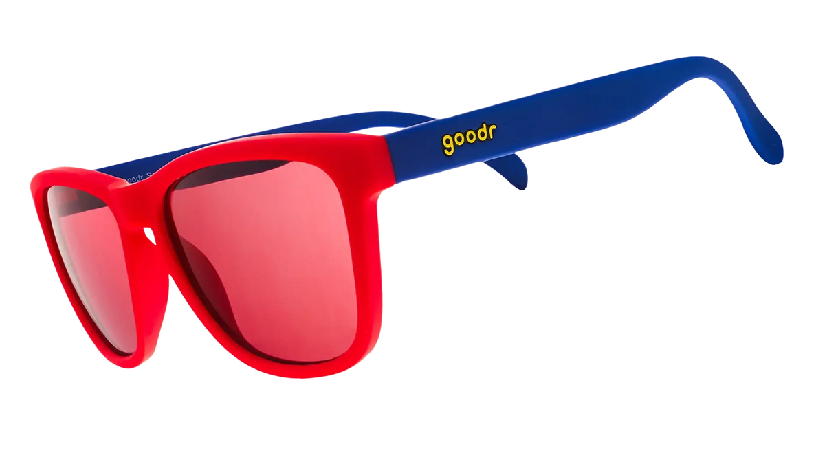 Goodr OGs Polarized Performance Sunglasses – No-Slip, No-Bounce, Classic Style with UV400 Protection