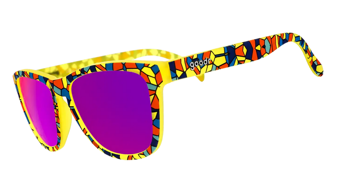 Goodr OGs Polarized Performance Sunglasses – No-Slip, No-Bounce, Classic Style with UV400 Protection