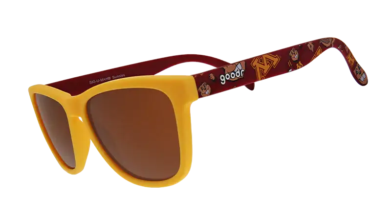 Goodr OG Collegiate Collection Sunglasses – Ski-U-Mah Sunnies