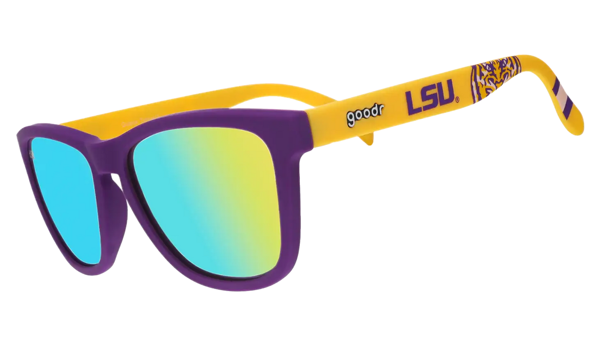Goodr OG Collegiate Collection Sunglasses – Geaux Tigers