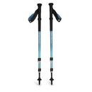 Black Diamond Trail Back Trekking Poles - 140cm | Durable, Lightweight, and Adjustable Hiking Poles for Superior Stability and Comfort