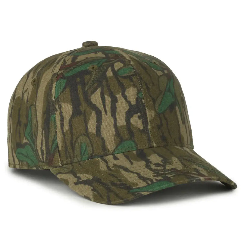 Outdoor Cap 350 Camo Cap – Pro Mid Crown Structured with Pre-Curved Visor