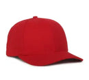 Outdoor Cap AM‑102 - Pro‑Round Structured Cotton‑Twill Cap with Slight Pre‑Curved Visor