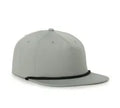 Outdoor Cap AR‑100 – Unstructured 5‑Panel Camper‑Shape Polyester‑Spandex Cap with Flat Visor and Interchangeable Cords