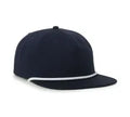 Outdoor Cap AR‑100 – Unstructured 5‑Panel Camper‑Shape Polyester‑Spandex Cap with Flat Visor and Interchangeable Cords