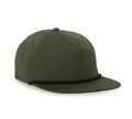 Outdoor Cap AR‑100 – Unstructured 5‑Panel Camper‑Shape Polyester‑Spandex Cap with Flat Visor and Interchangeable Cords