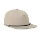 Outdoor Cap AR‑100 – Unstructured 5‑Panel Camper‑Shape Polyester‑Spandex Cap with Flat Visor and Interchangeable Cords