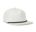 Outdoor Cap AR‑100 – Unstructured 5‑Panel Camper‑Shape Polyester‑Spandex Cap with Flat Visor and Interchangeable Cords