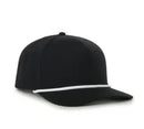 Outdoor Cap AR‑200 - High‑Crown Structured Anyrope Perforated 5‑Panel Cap with Flat Visor and Interchangeable Cords
