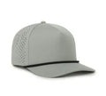 Outdoor Cap AR‑200 - High‑Crown Structured Anyrope Perforated 5‑Panel Cap with Flat Visor and Interchangeable Cords