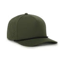 Outdoor Cap AR‑200 - High‑Crown Structured Anyrope Perforated 5‑Panel Cap with Flat Visor and Interchangeable Cords
