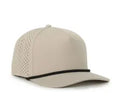 Outdoor Cap AR‑200 - High‑Crown Structured Anyrope Perforated 5‑Panel Cap with Flat Visor and Interchangeable Cords