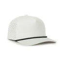 Outdoor Cap AR‑200 - High‑Crown Structured Anyrope Perforated 5‑Panel Cap with Flat Visor and Interchangeable Cords