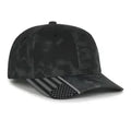 Outdoor Cap CWFF‑305 – Pro‑Mid Crown Structured Canvas Camo Cap with Pre‑Curved Visor and Tuck Strap