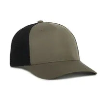 Outdoor Cap FLX572M‑E – Mid‑Profile Stretch‑Fit Performance Cap with Enhanced Mesh Back