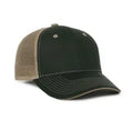 Outdoor Cap GWT‑101M – Mid‑to‑Low Crown Structured Garment‑Washed Mesh‑Back Cap