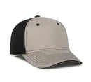 Outdoor Cap GWT‑101M – Mid‑to‑Low Crown Structured Garment‑Washed Mesh‑Back Cap