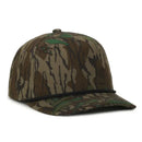 Outdoor Cap 550 Camo Performance 5-Panel Trucker Hat – High Crown Structured Cap with Moisture-Wicking Sweatband & Visor Cord
