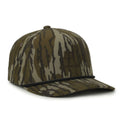 Outdoor Cap 550 Camo Performance 5-Panel Trucker Hat – High Crown Structured Cap with Moisture-Wicking Sweatband & Visor Cord