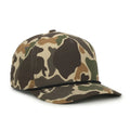 Outdoor Cap 550PF Performance 5-Panel Cap – High Crown Structured Hat with Moisture-Wicking Sweatband & Visor Cord
