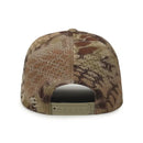 Outdoor Cap 551 Camo Perforated 5-Panel Trucker Hat – High Crown, Structured Polyester Camo Cap with Moisture-Wicking Sweatband