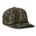 Outdoor Cap 551 Camo Perforated 5-Panel Trucker Hat – High Crown, Structured Polyester Camo Cap with Moisture-Wicking Sweatband