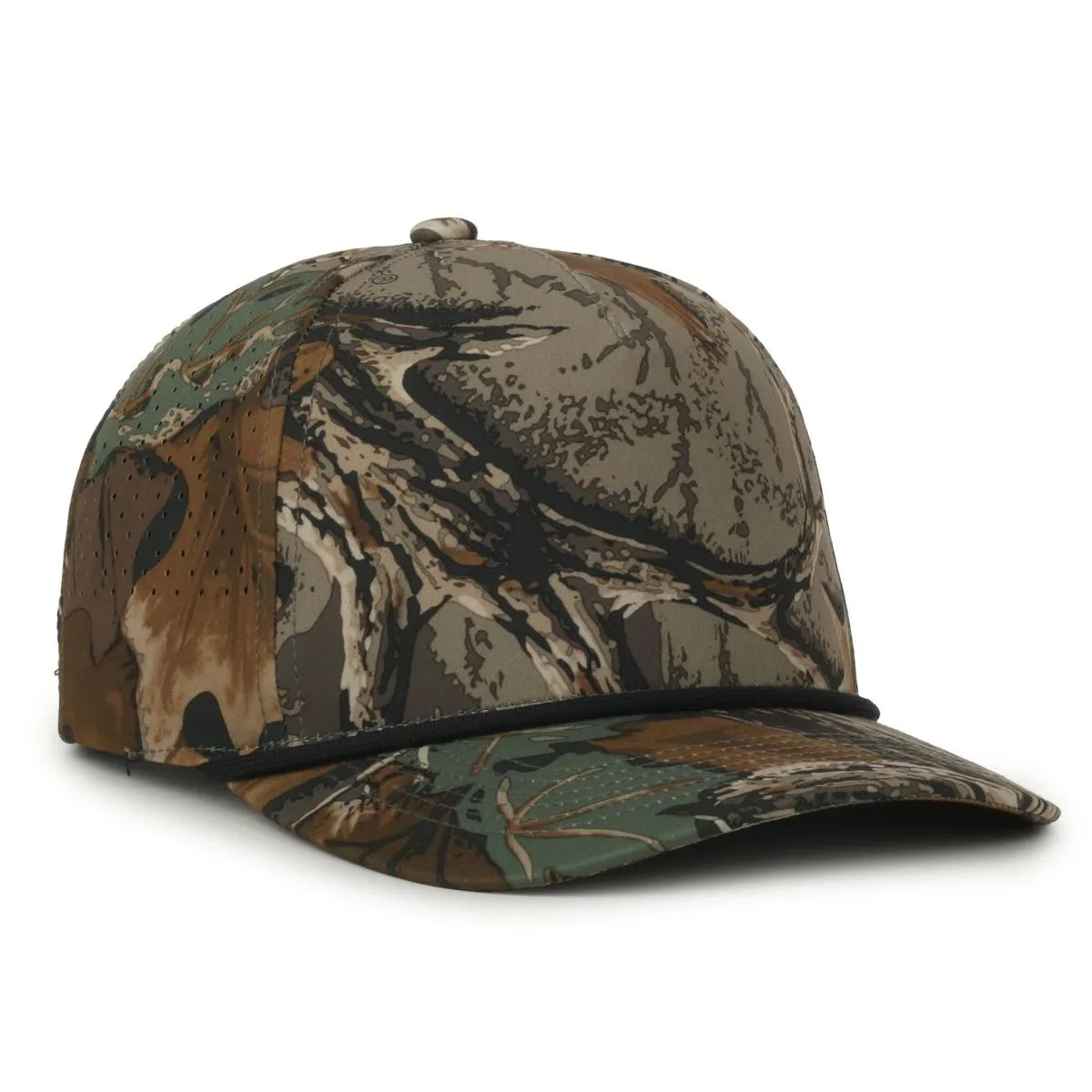 Outdoor Cap 551 Camo Perforated 5-Panel Trucker Hat – High Crown
