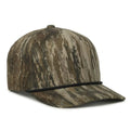 Outdoor Cap 551 Camo Perforated 5-Panel Trucker Hat – High Crown, Structured Polyester Camo Cap with Moisture-Wicking Sweatband