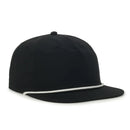 Outdoor Cap 556 5-Panel High Crown Hat with Cord – Unstructured Flat Visor Snapback
