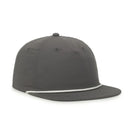 Outdoor Cap 556 5-Panel High Crown Hat with Cord – Unstructured Flat Visor Snapback