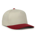 Outdoor Cap 560 Two-Tone 5-Panel Cap – High Crown, Structured Cotton Twill with Comfort Sweatband