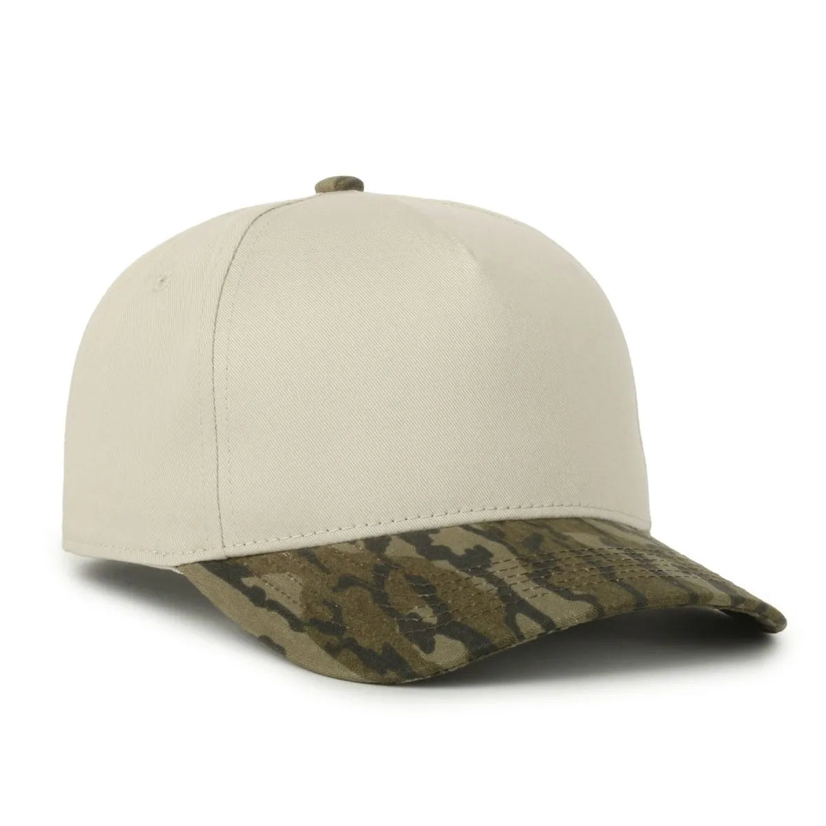 Outdoor Cap 560 Two-Tone 5-Panel Cap – High Crown, Structured Cotton Twill with Comfort Sweatband