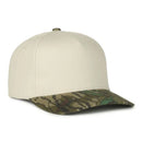 Outdoor Cap 560 Two-Tone 5-Panel Cap – High Crown, Structured Cotton Twill with Comfort Sweatband